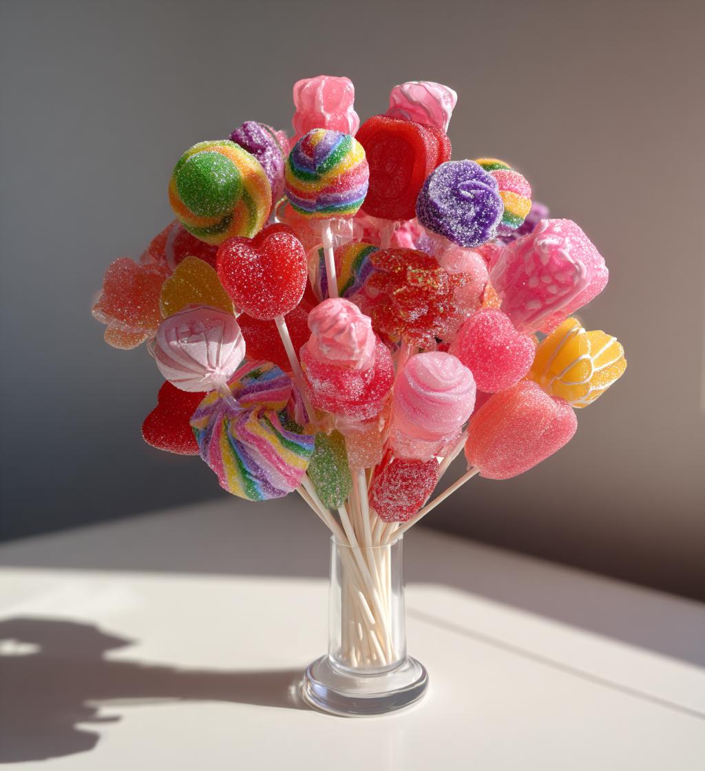 candy bouquet valentines day