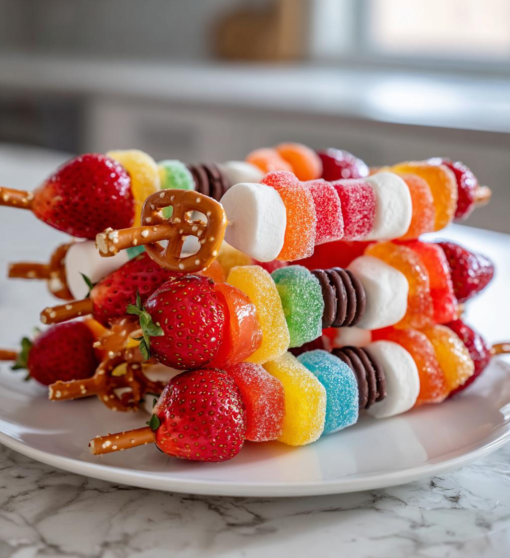 candy kabobs valentines