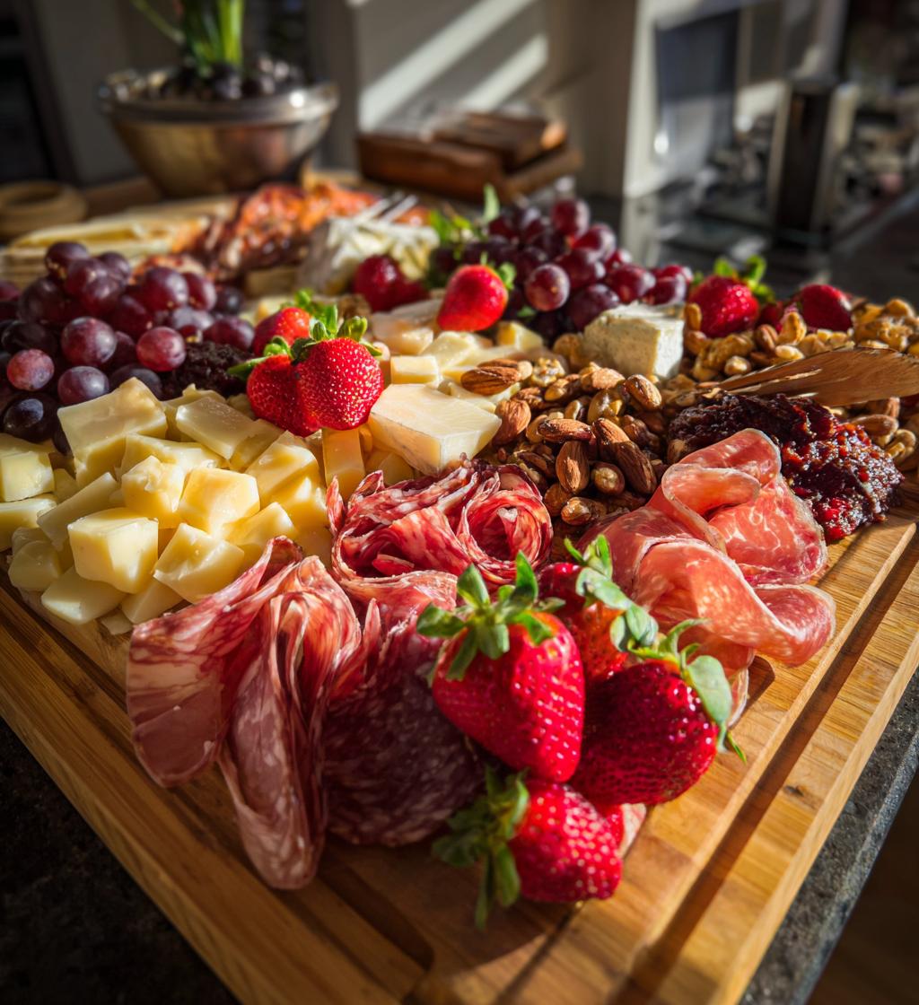 charcuterie board valentines