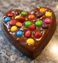 chocolate breakable heart valentines day