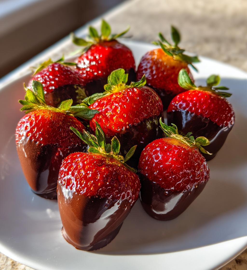 chocolate dipped strawberries valentines
