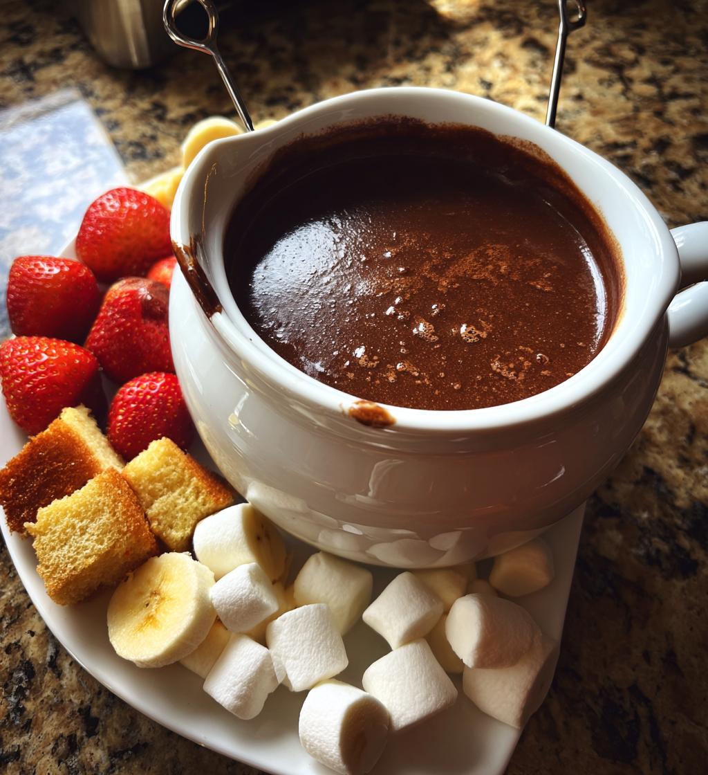 chocolate fondue valentines day