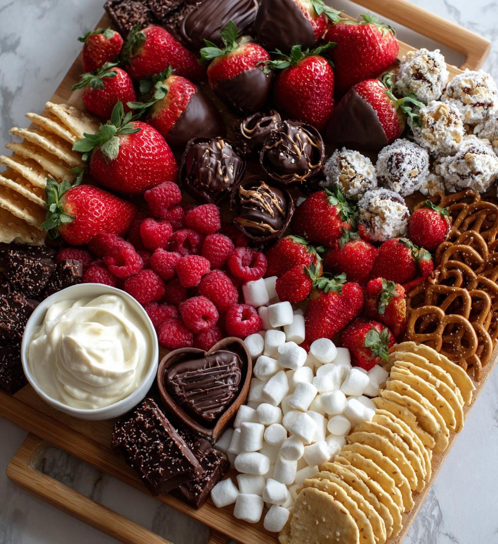 dessert board valentines