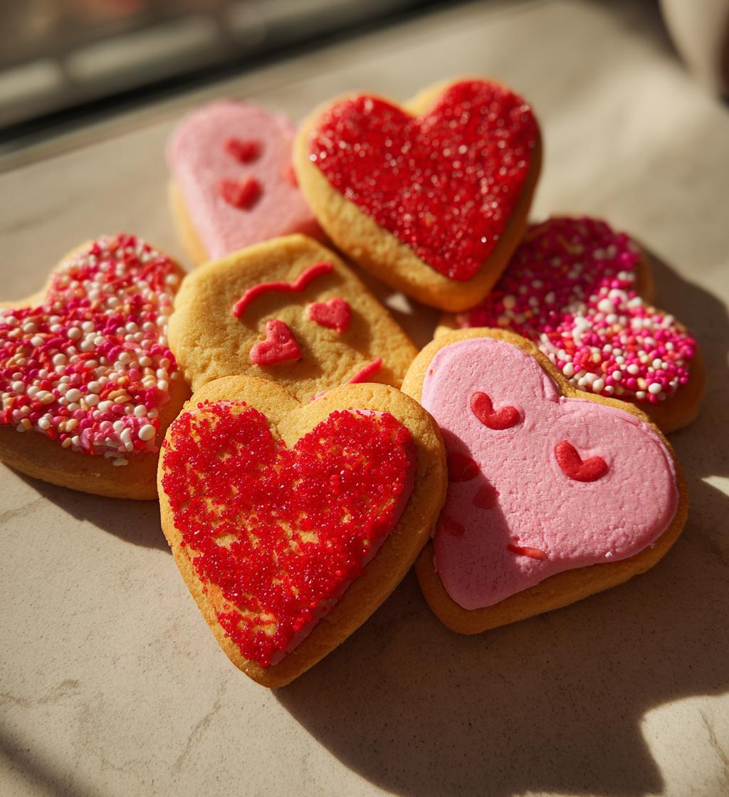funny valentines cookies