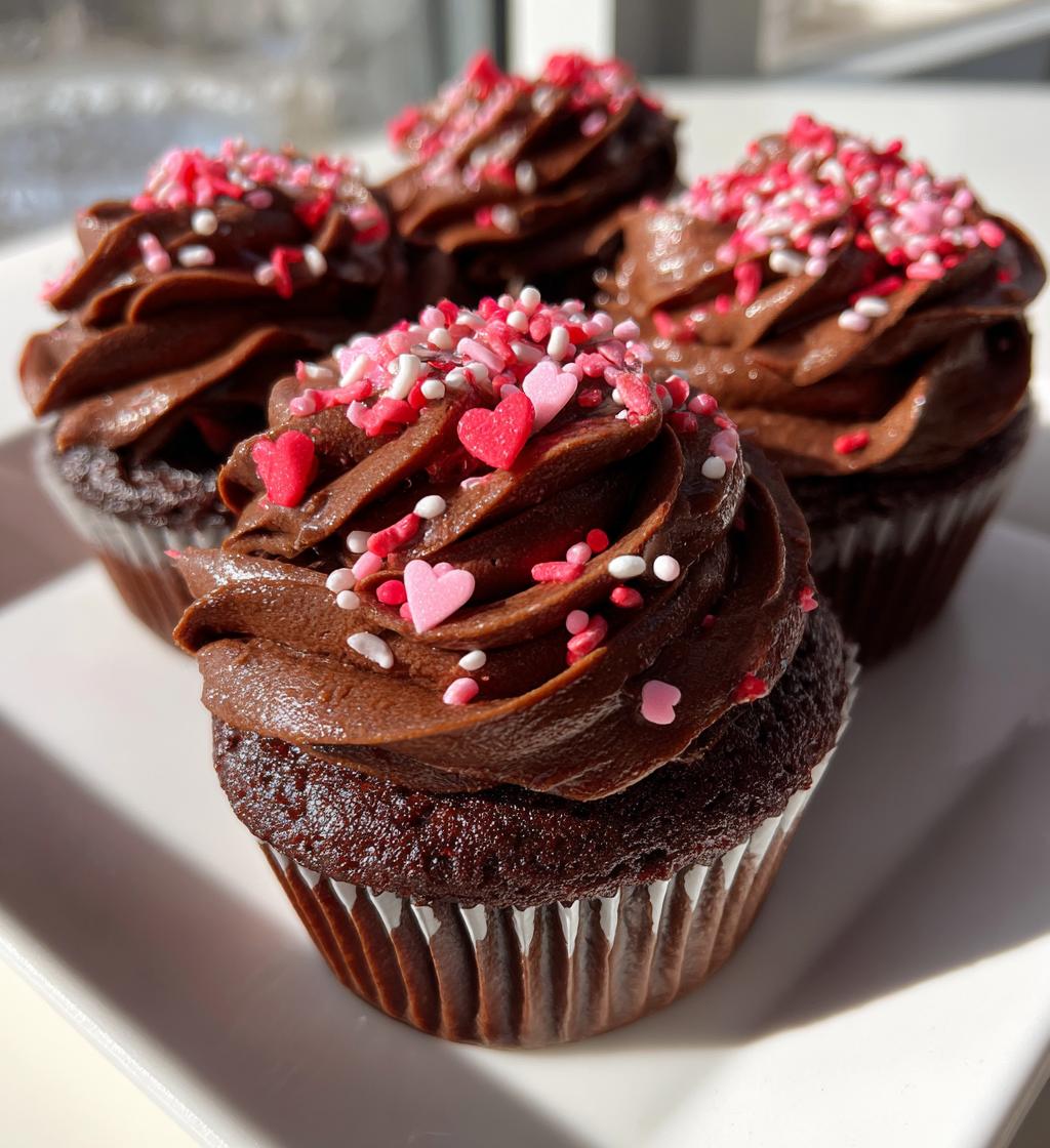 gourmet valentines cupcakes