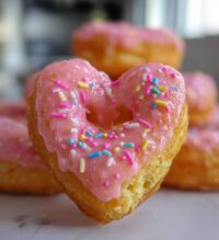 heart donuts valentines day