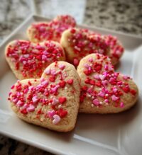 kids valentines cookies