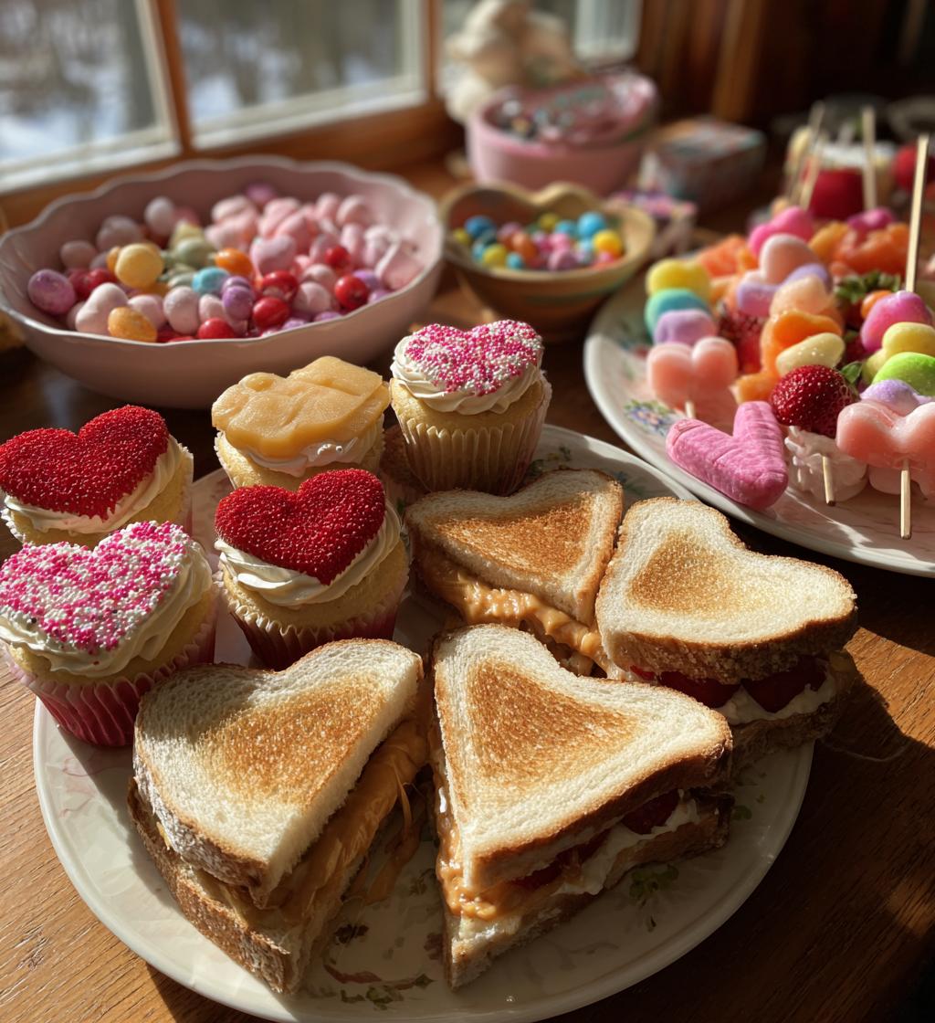 preschool valentines day party food