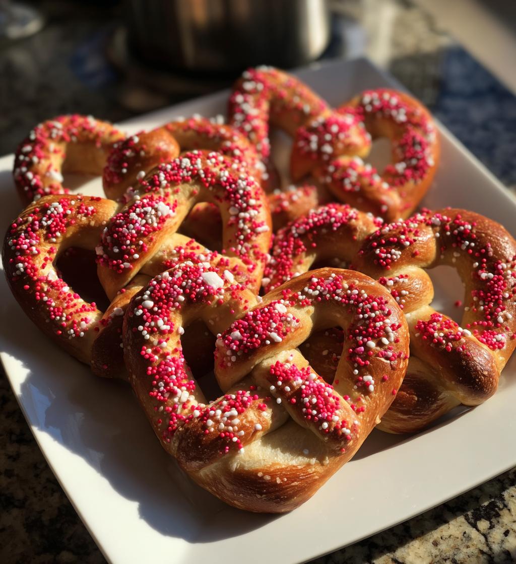 pretzel valentines