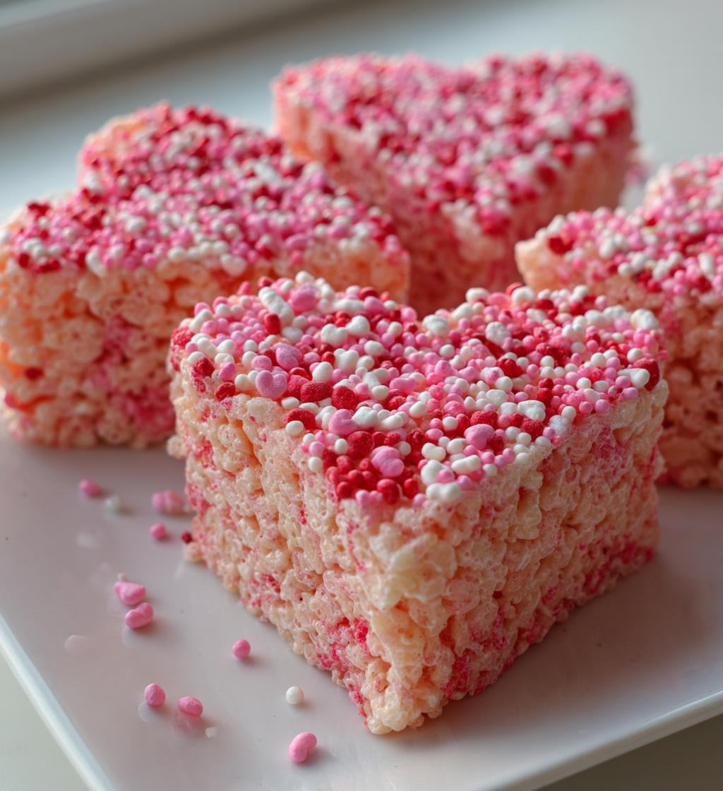 rice krispie treat valentines