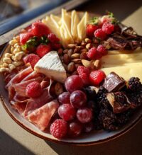snack board valentines day