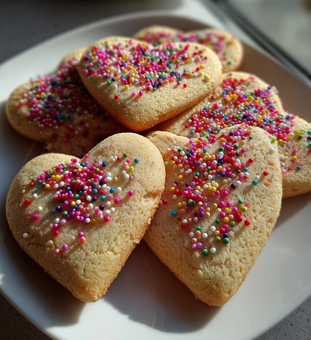sourdough valentines cookies