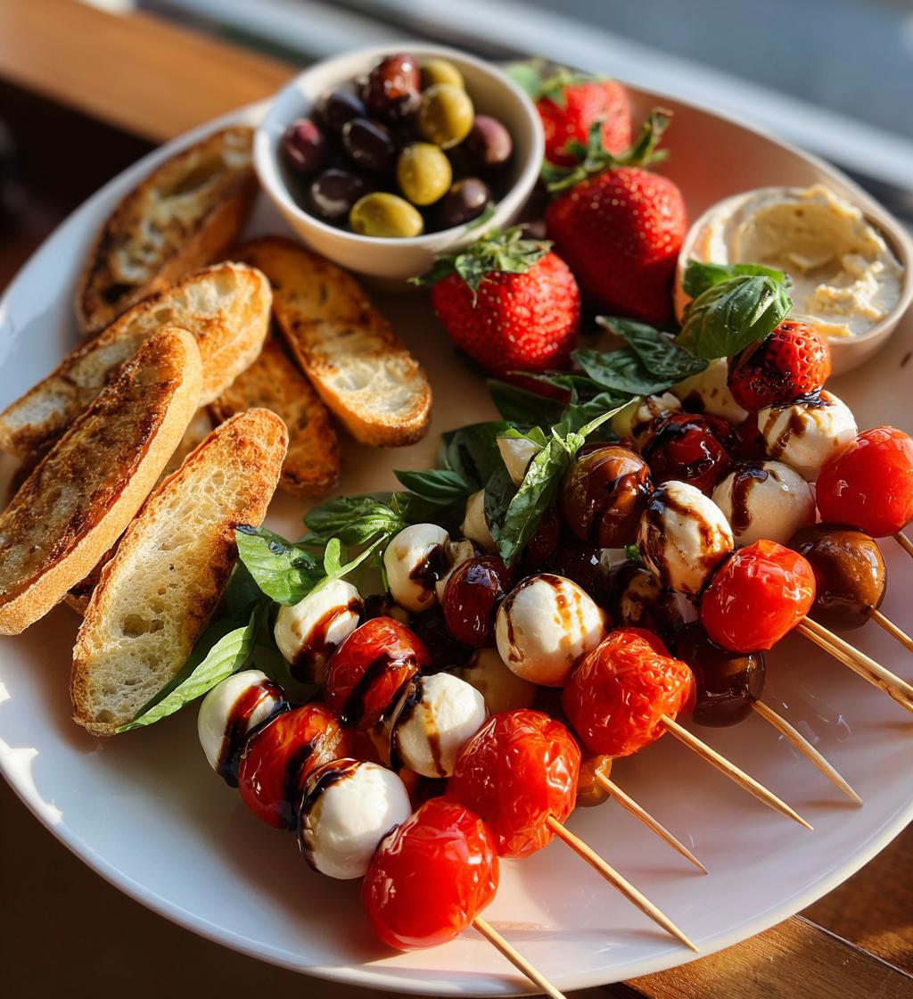 valentine finger foods
