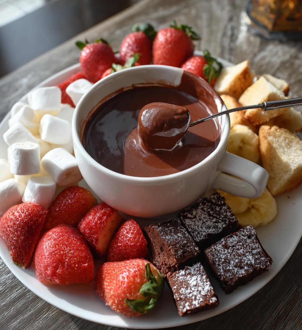 valentine fondue