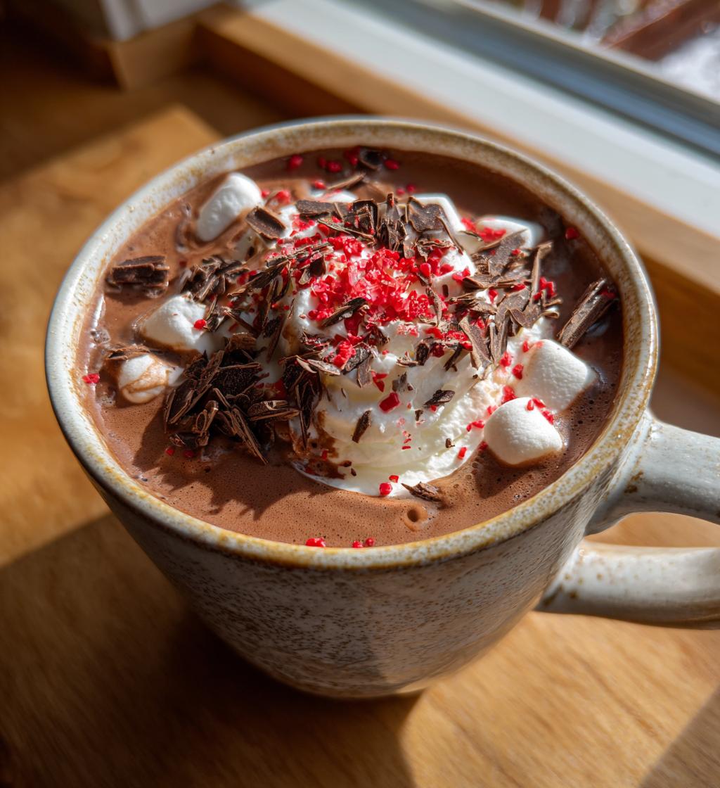 valentine hot cocoa bar