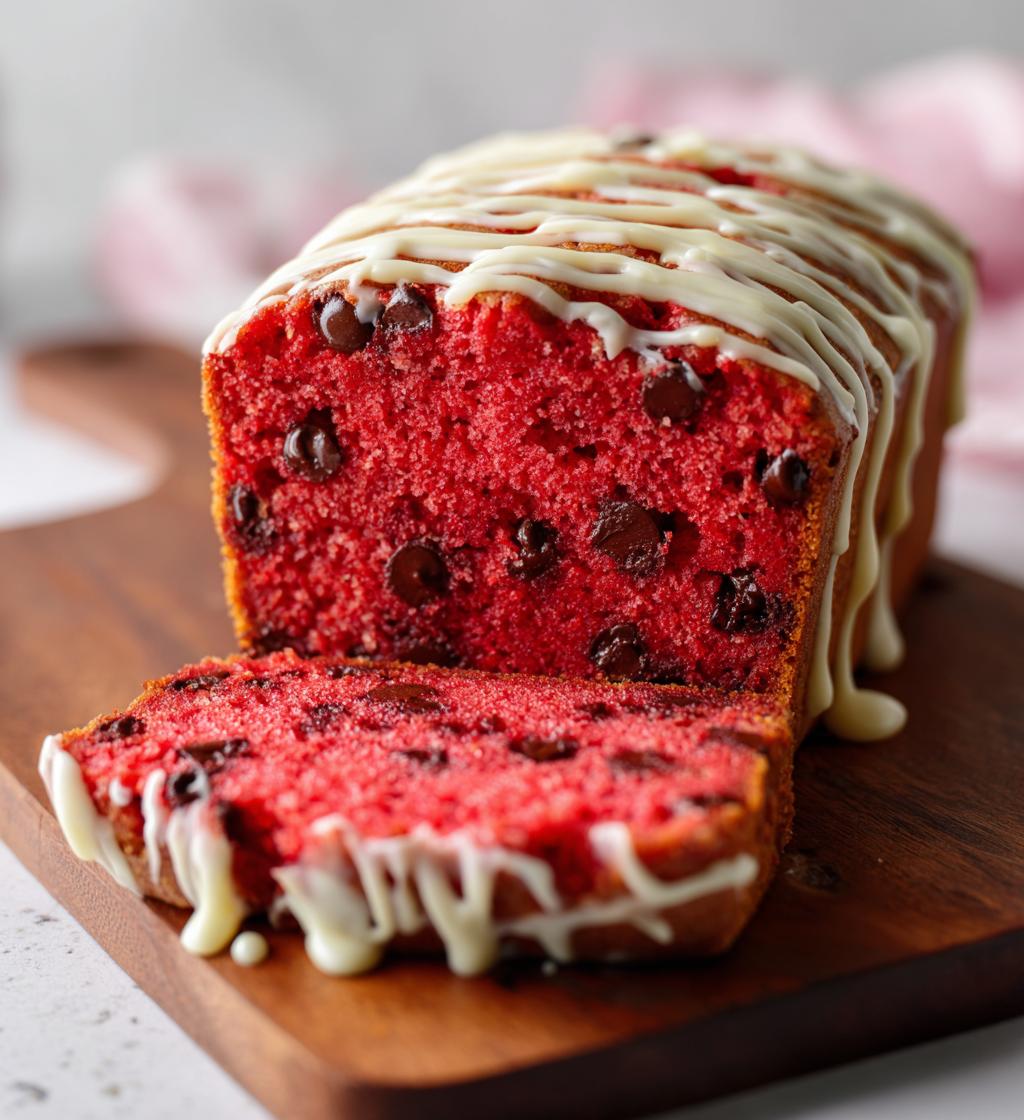 valentine loaf cake