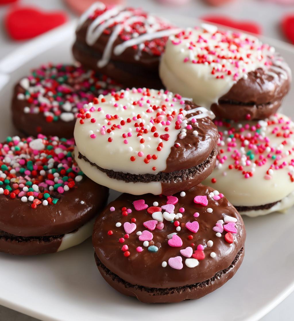 valentine oreos