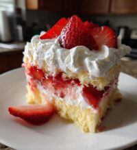 valentine poke cake