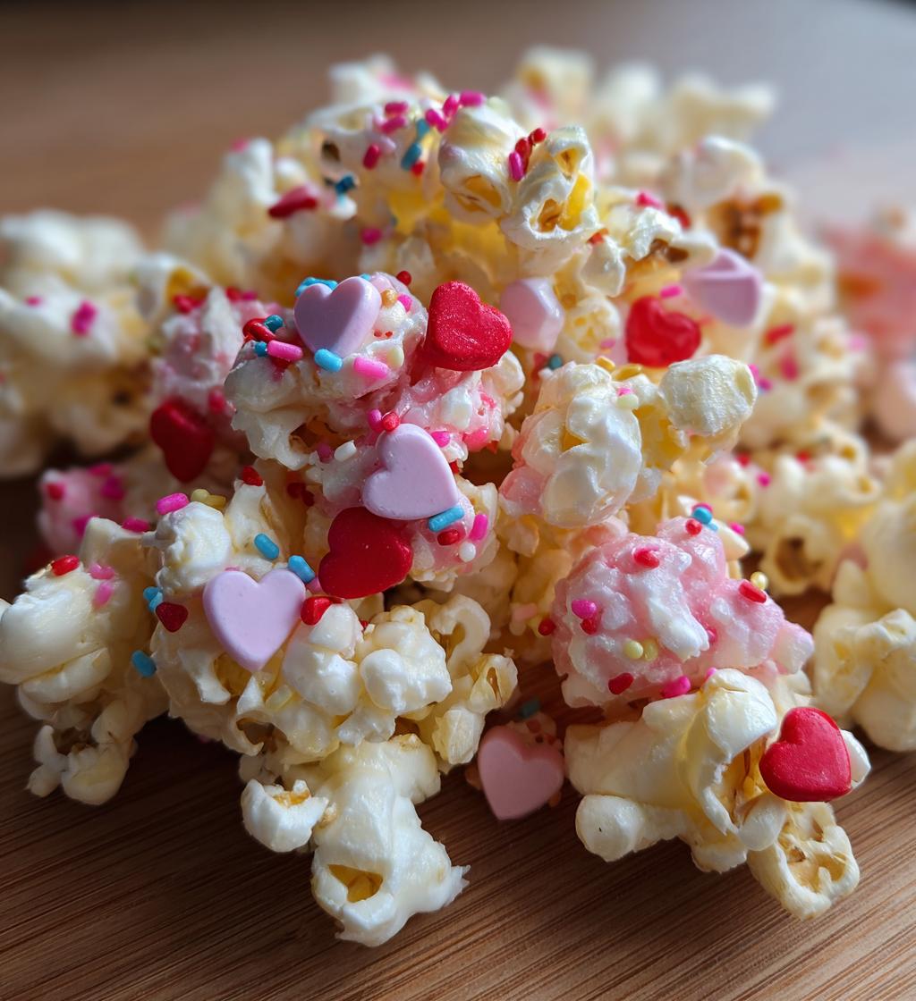 valentine popcorn recipes