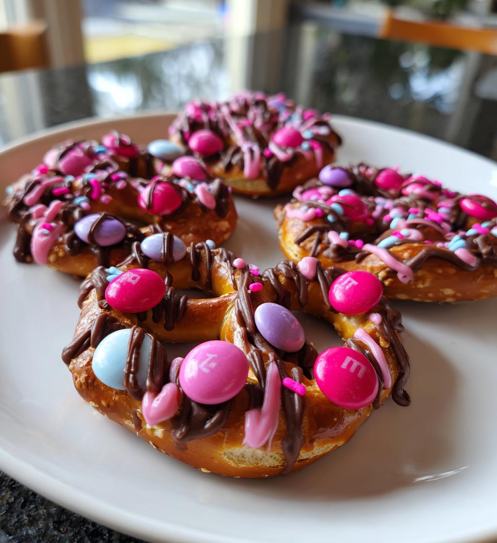 valentine pretzel treats