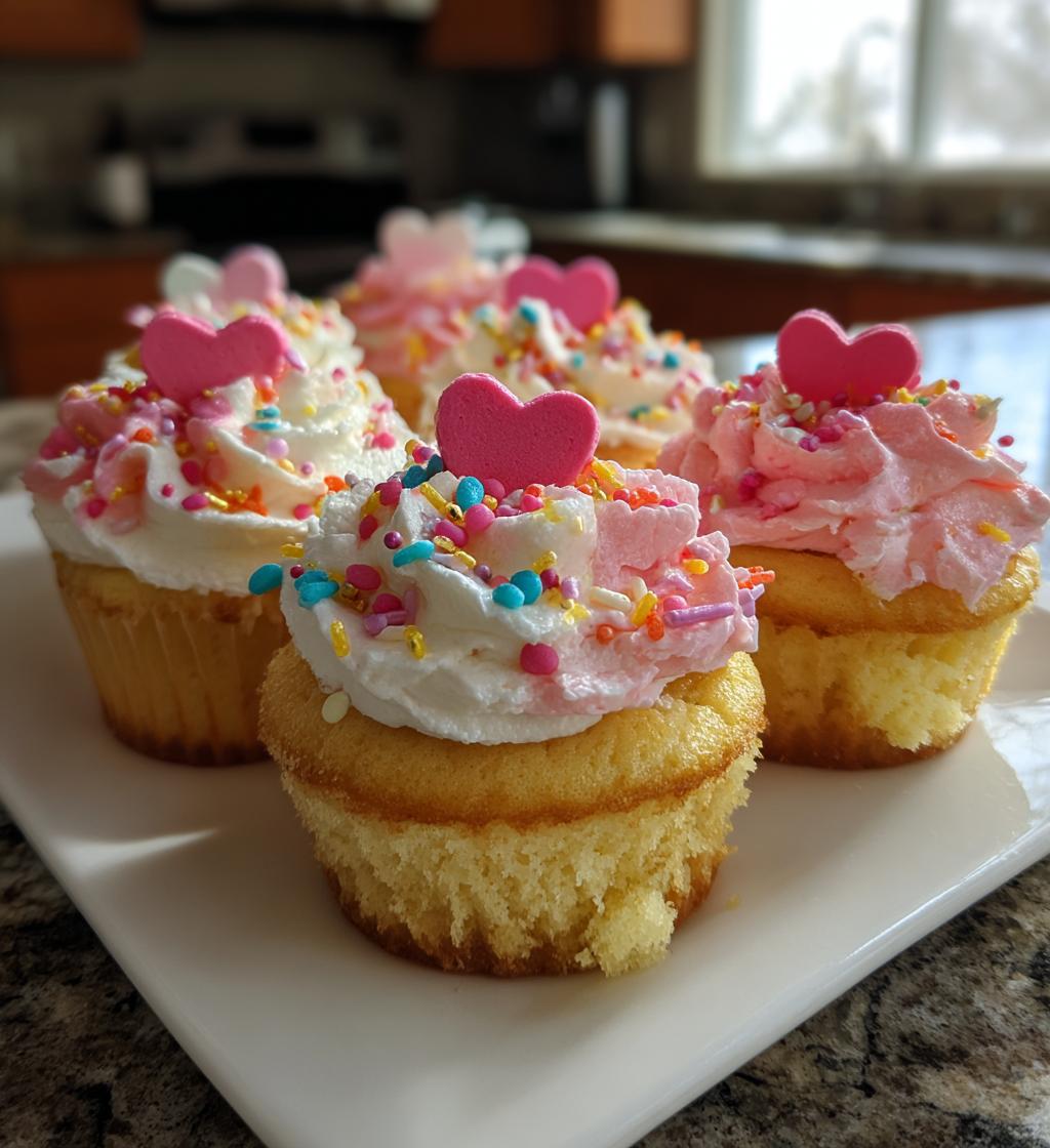 valentine ring cupcakes
