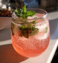 valentine rose drink
