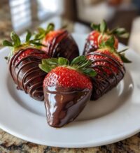valentine strawberries