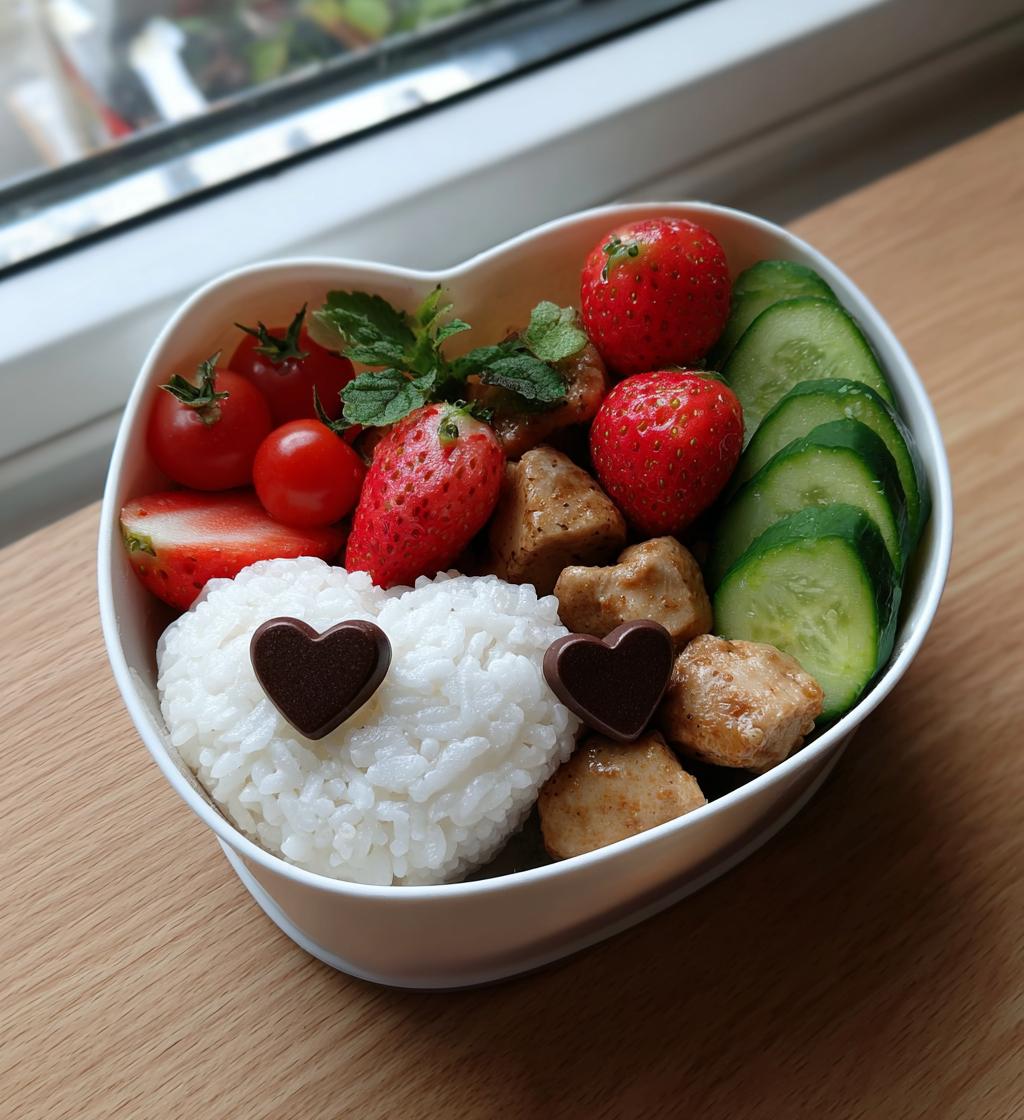 valentines bento