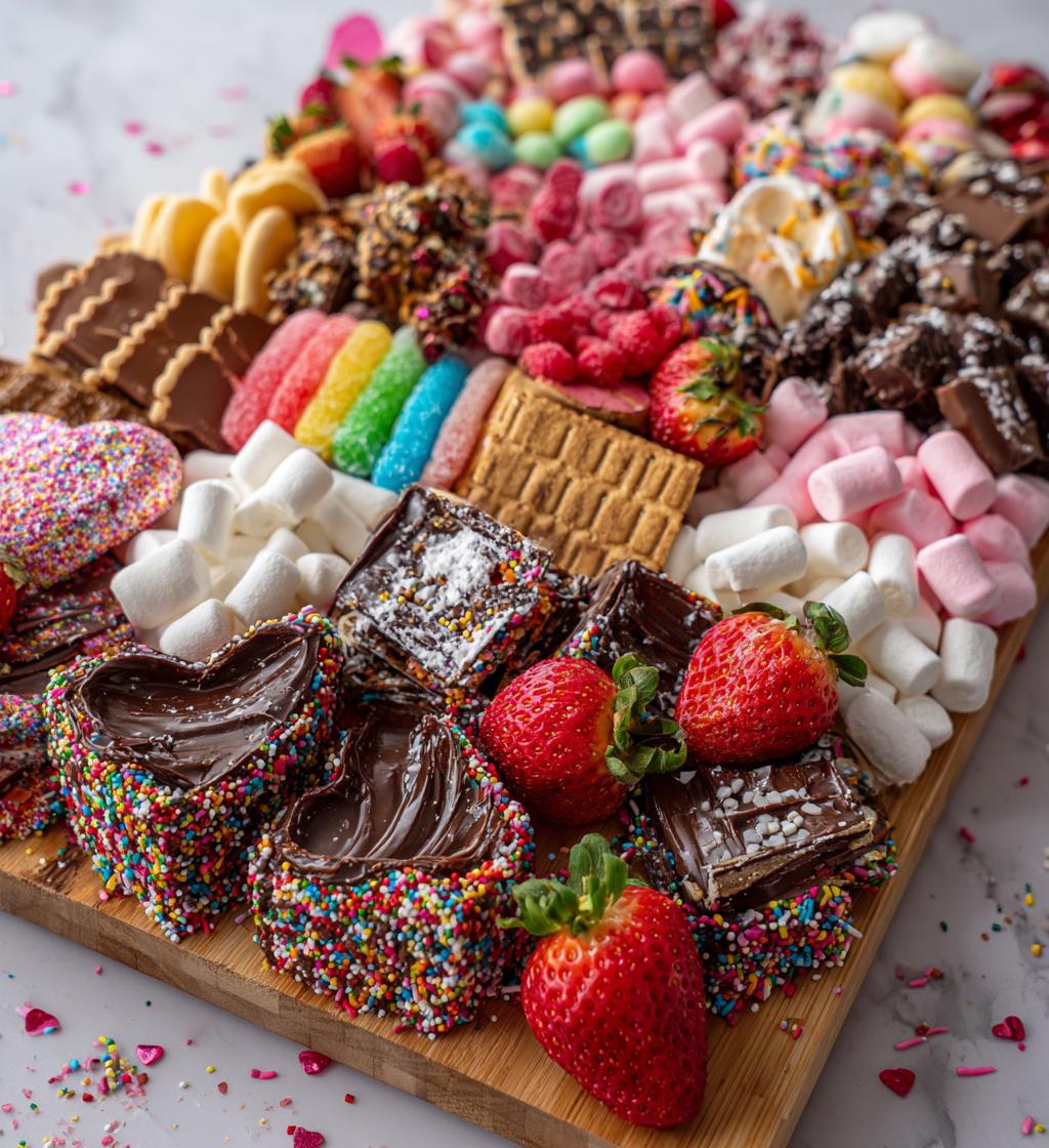 valentines candy board