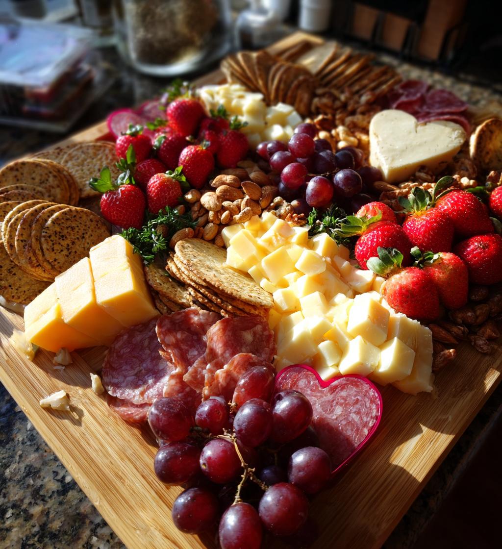 valentines charcuterie board ideas