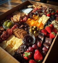 valentines charcuterie box ideas