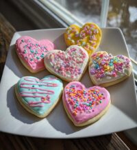 valentines cookie decorating