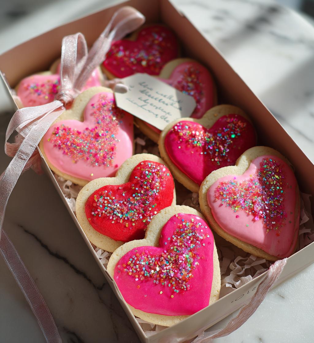 valentines cookie packaging