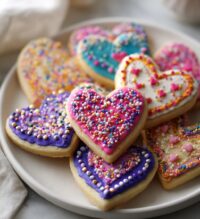valentines cookies aesthetic