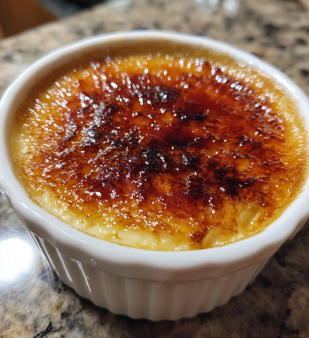 valentines creme brulee