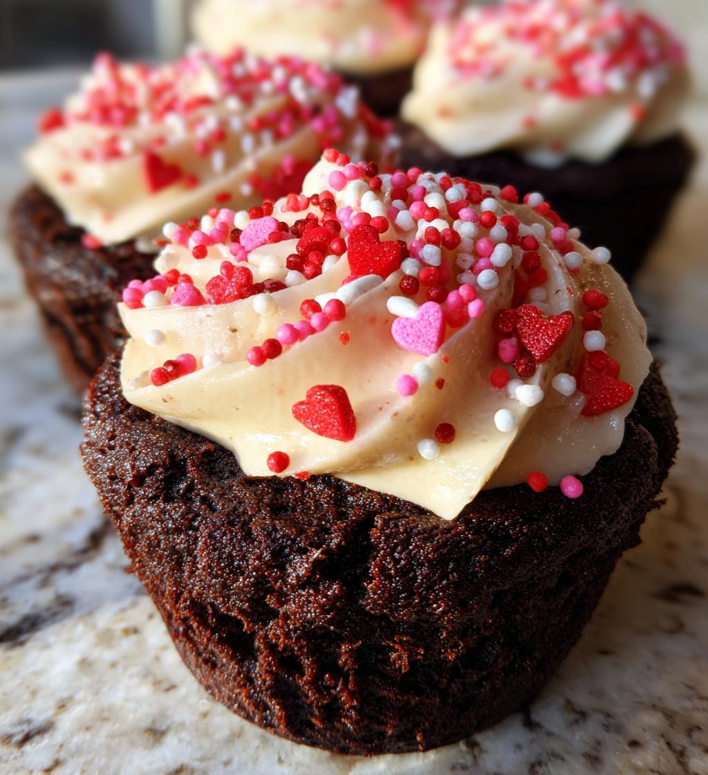 valentines cupcake