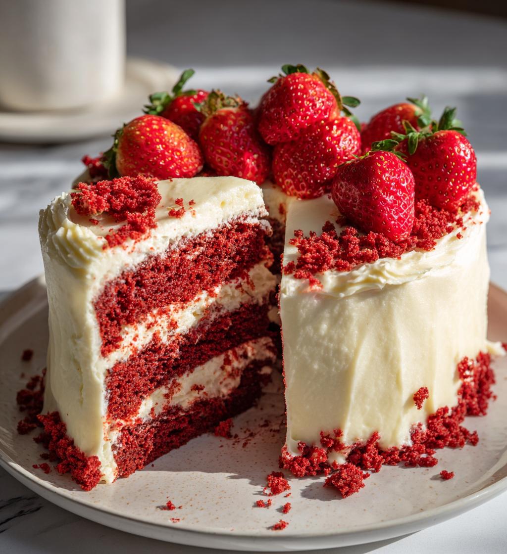 valentines day cake aesthetic