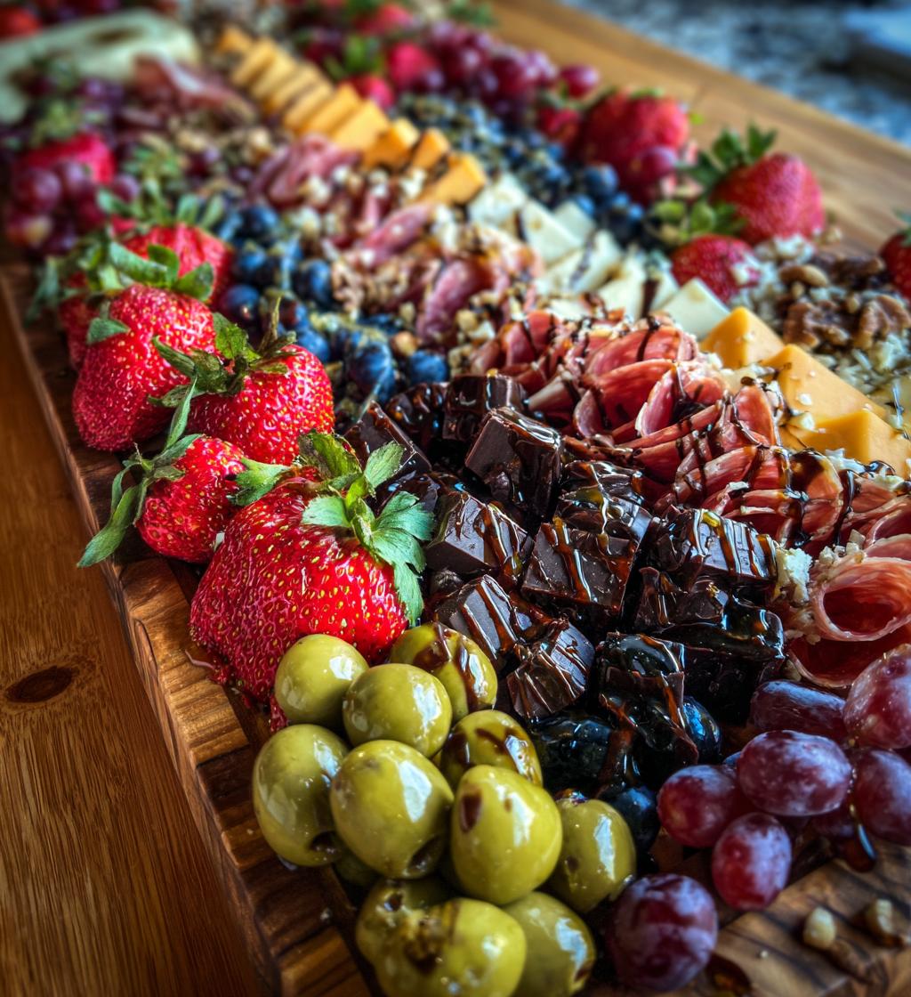 valentines day charcuterie board