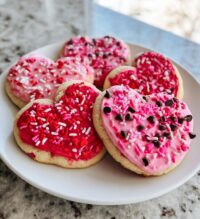valentines day cookies aesthetic