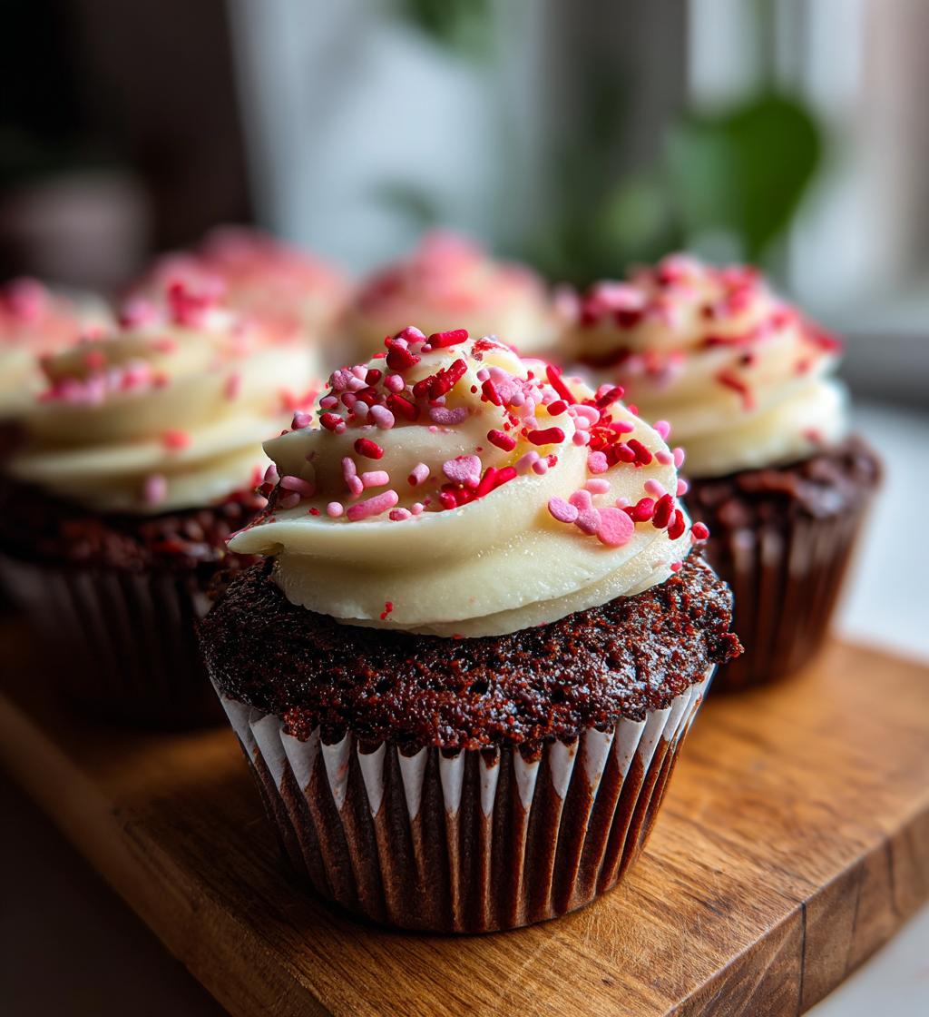 valentines day cupcakes aesthetic
