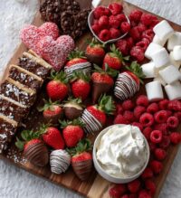 valentines day dessert charcuterie board