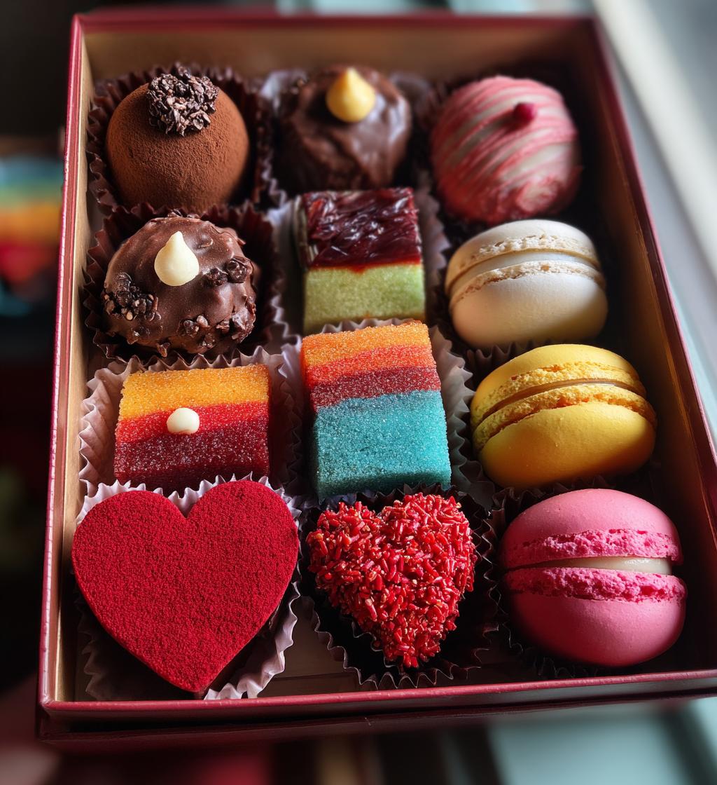 valentines day dessert gift box ideas