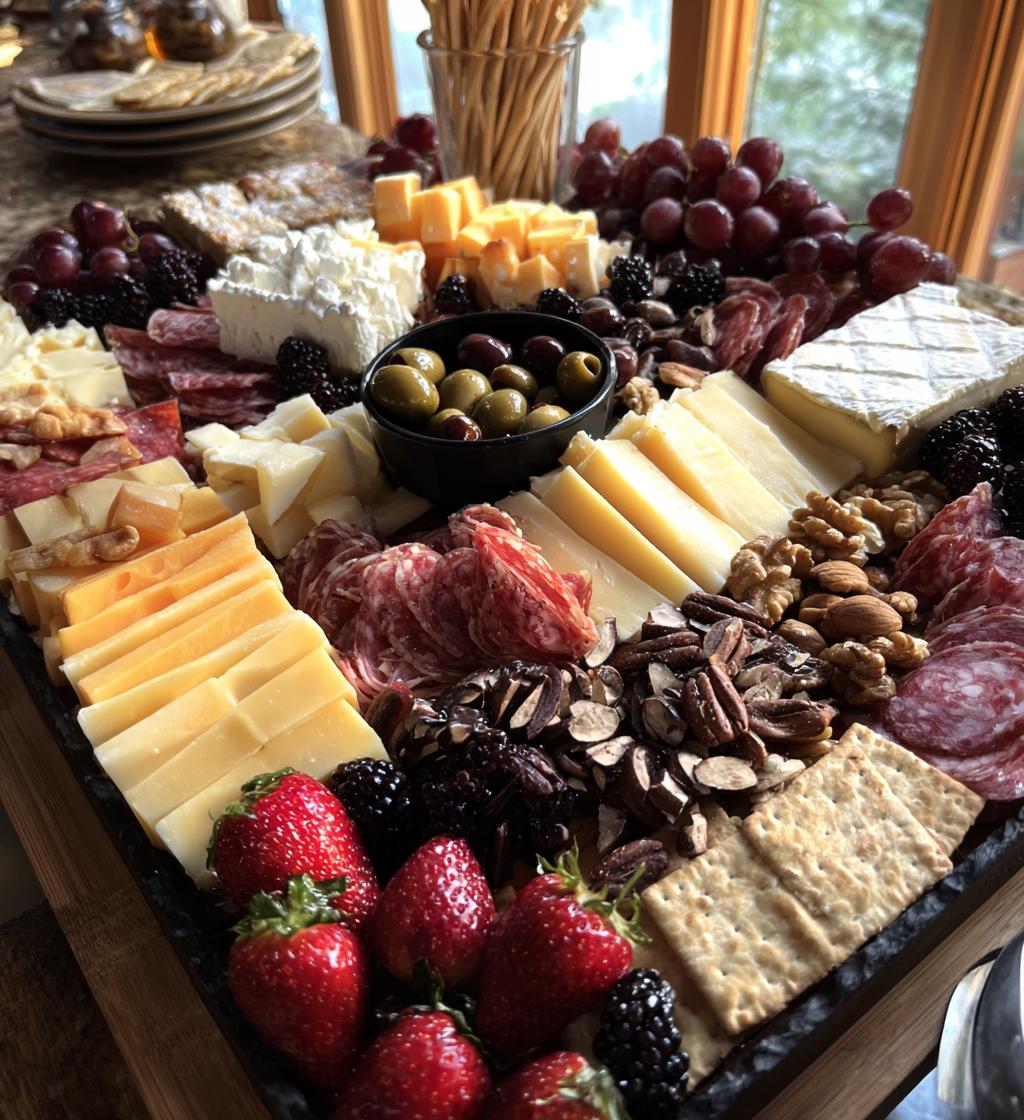 valentines day food board