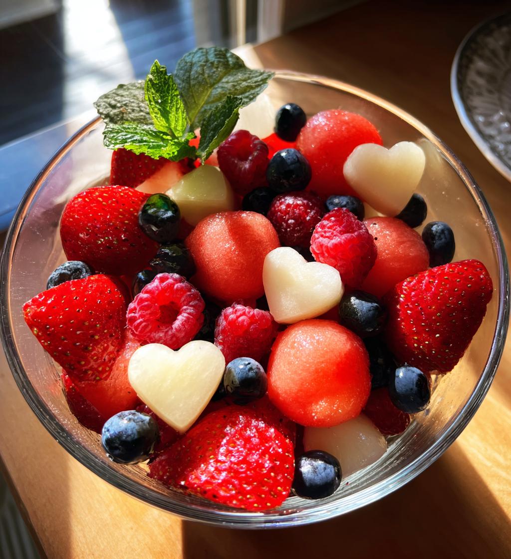 valentines day fruit