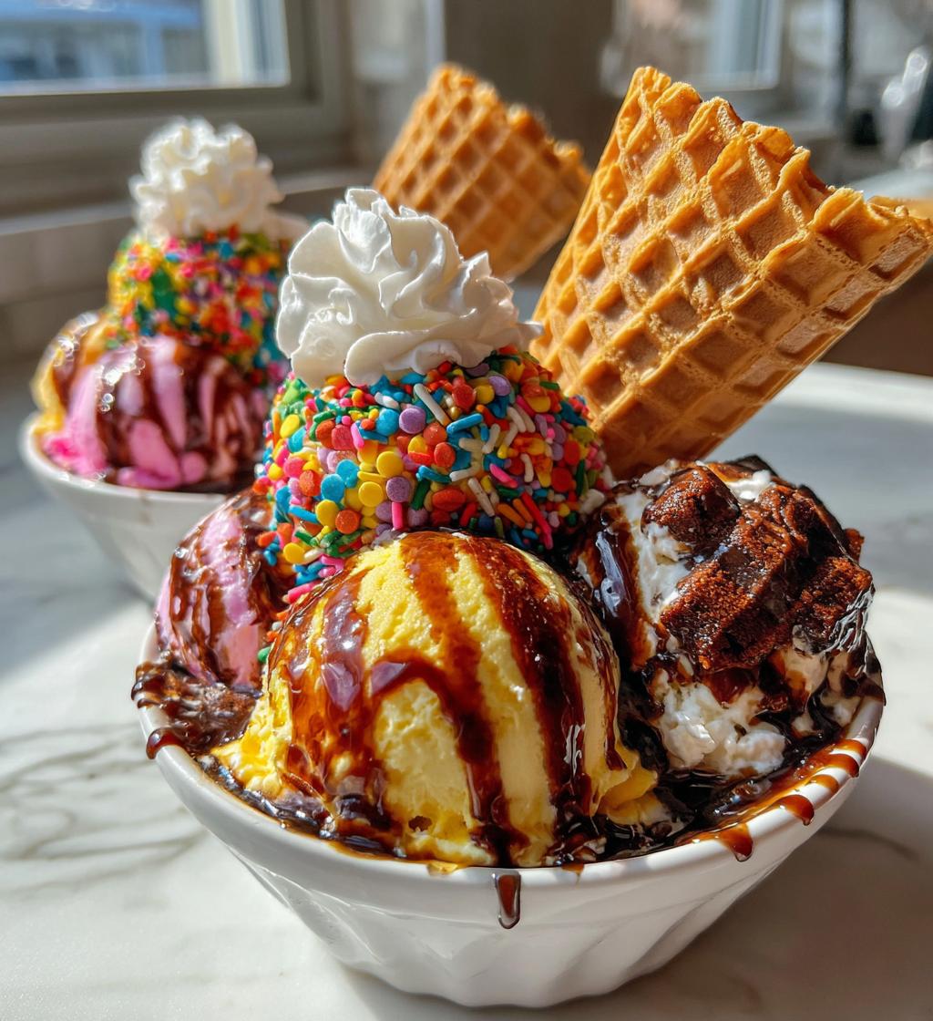 valentines day ice cream bar