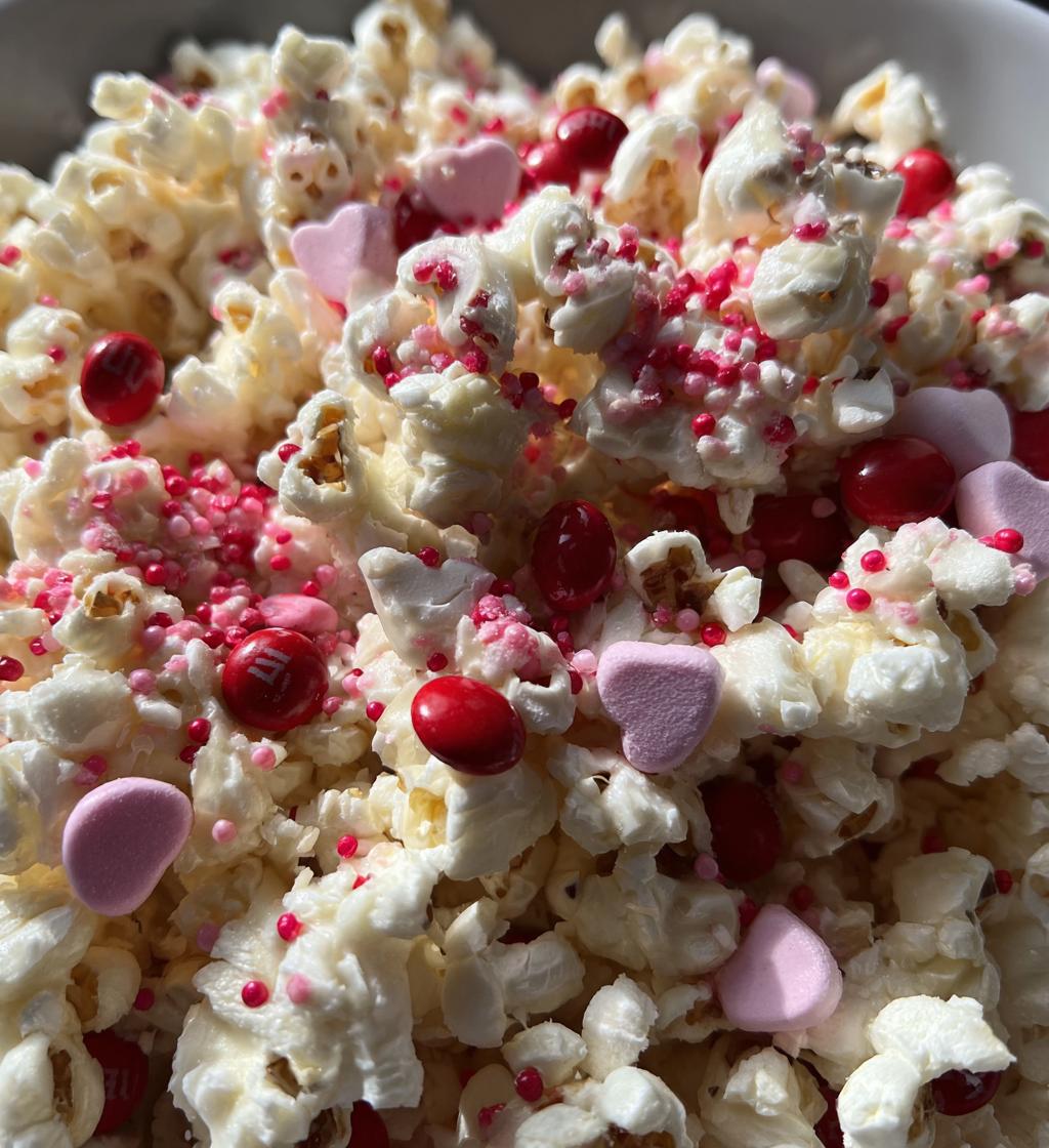 valentines day popcorn