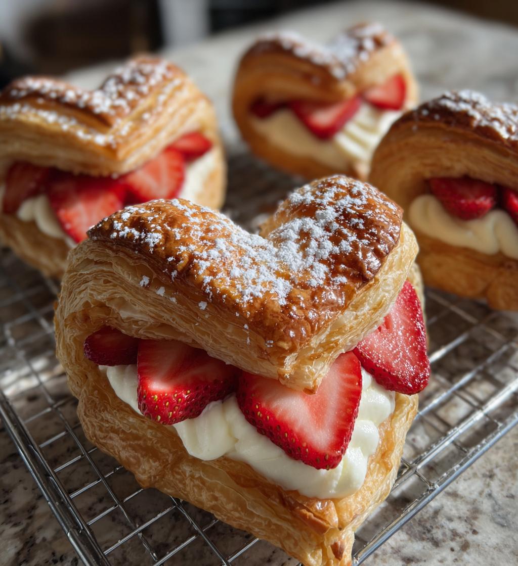 valentines day puff pastry