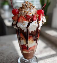 valentines day sundae