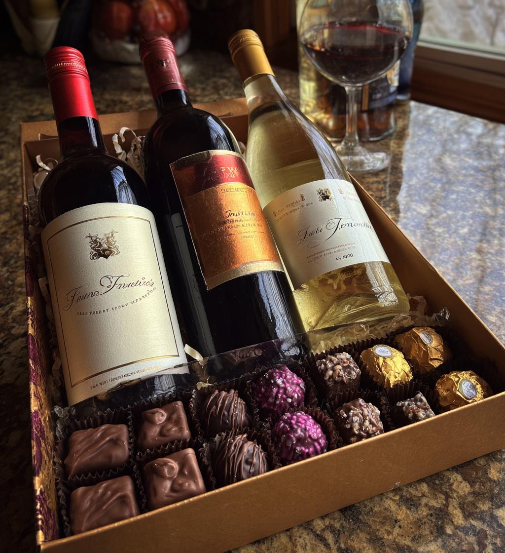 valentines day wine box