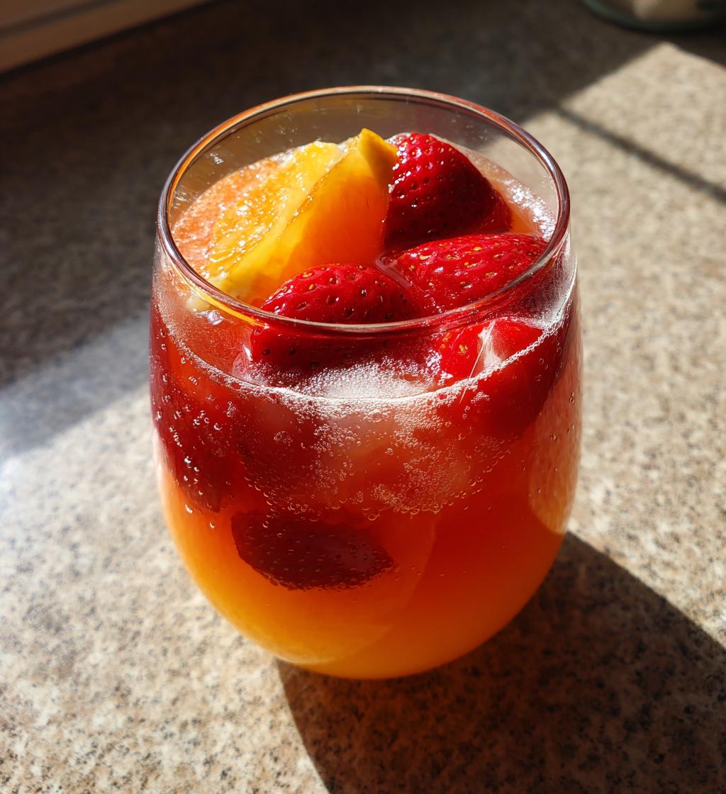 valentines drink garnish